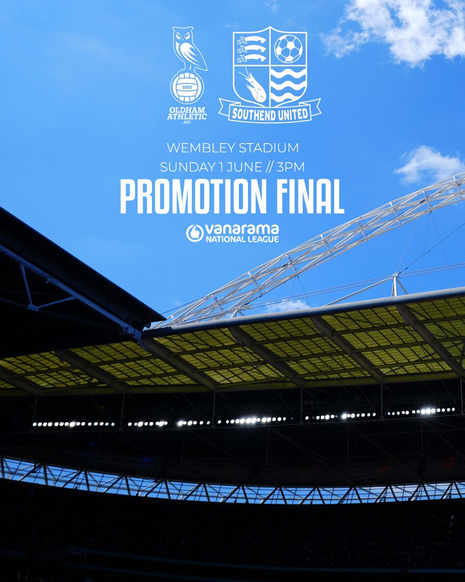 🚨 We kindly ask supporters to remain patient as we await further information from the National League regarding ticket sales for the Promotion Final. 

We will provide an update as soon as we have confirmation.