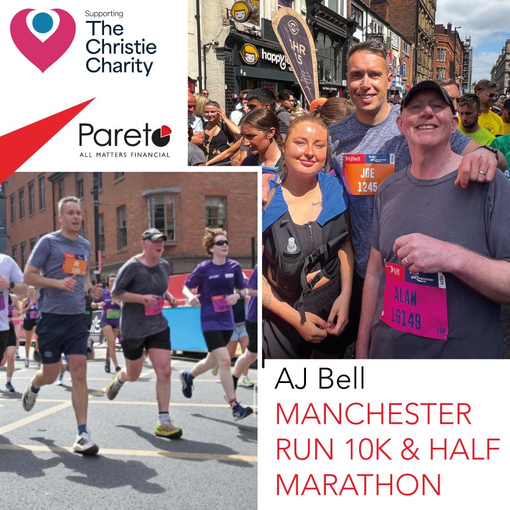 Congratulations to our Olivia, Alan and Joe Warne for completing the 10K &amp; to Joe Heaword for the Half Marathon at the AJ Bell Manchester Run on Sunday! They smashed it and all to raise money for <a href="/TheChristie/">The Christie Charity</a>. No matter how little, show your support here:
bit.ly/3SLh5hQ