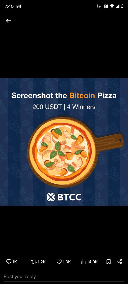 domi83096's tweet photo. @BTCCexchange #BitcoinPizzaDay https://t.co/5pZVP8jRX3