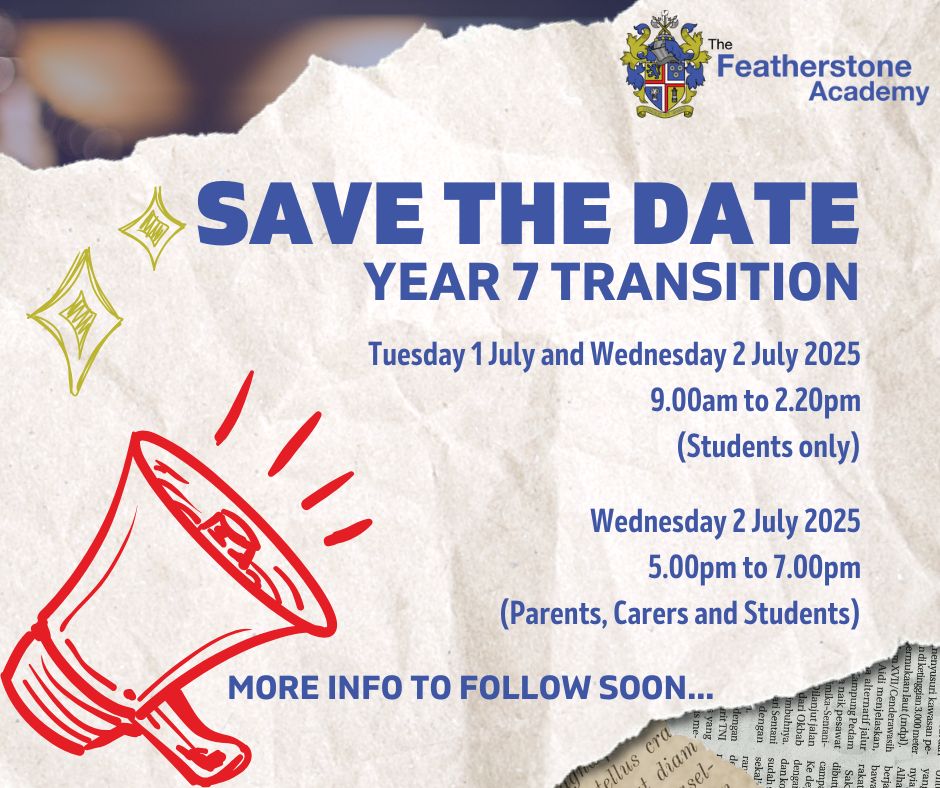 📢 Coming soon Year 6s...more info to follow soon!
#Year7Transition
#TeamRMAT