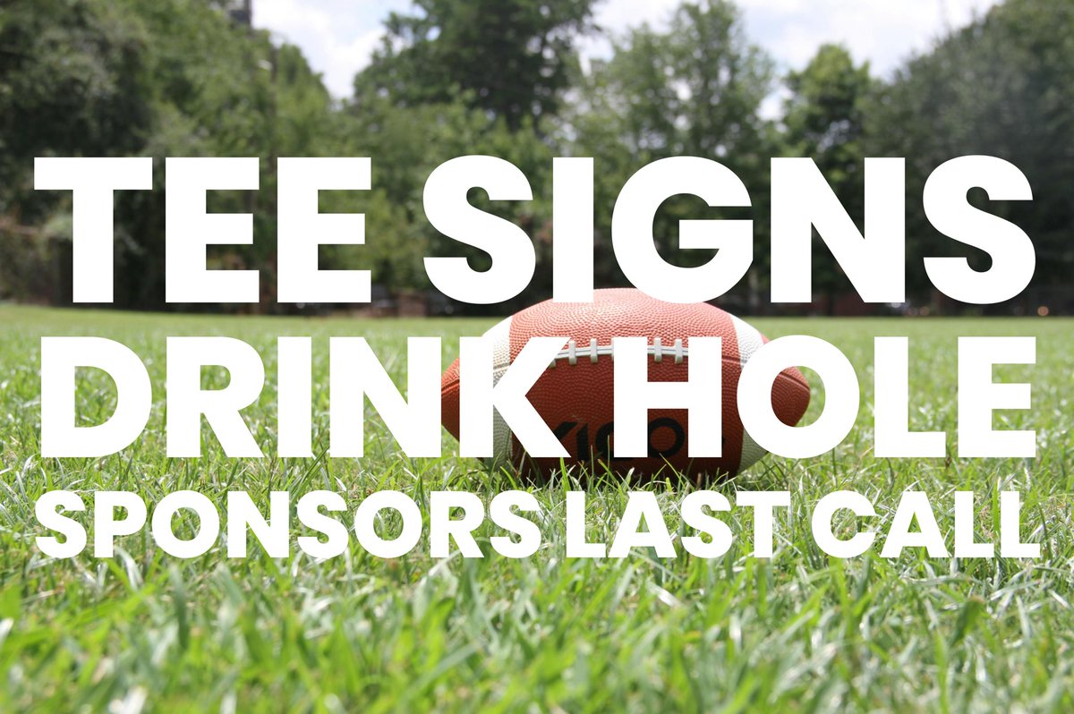 Kristen (@reisswordsteach) on Twitter photo We would love to see your name
On the course..
Family, friends or businessesโฆ
Help sponsor the football team
By purchasing a sign for the golf outing
Email Rhsrocketfootball@gmail.com
๐๐๐๐ We would love to see your name
On the course..
Family, friends or businessesโฆ
Help sponsor the football team
By purchasing a sign for the golf outing
Email Rhsrocketfootball@gmail.com
๐๐๐๐
