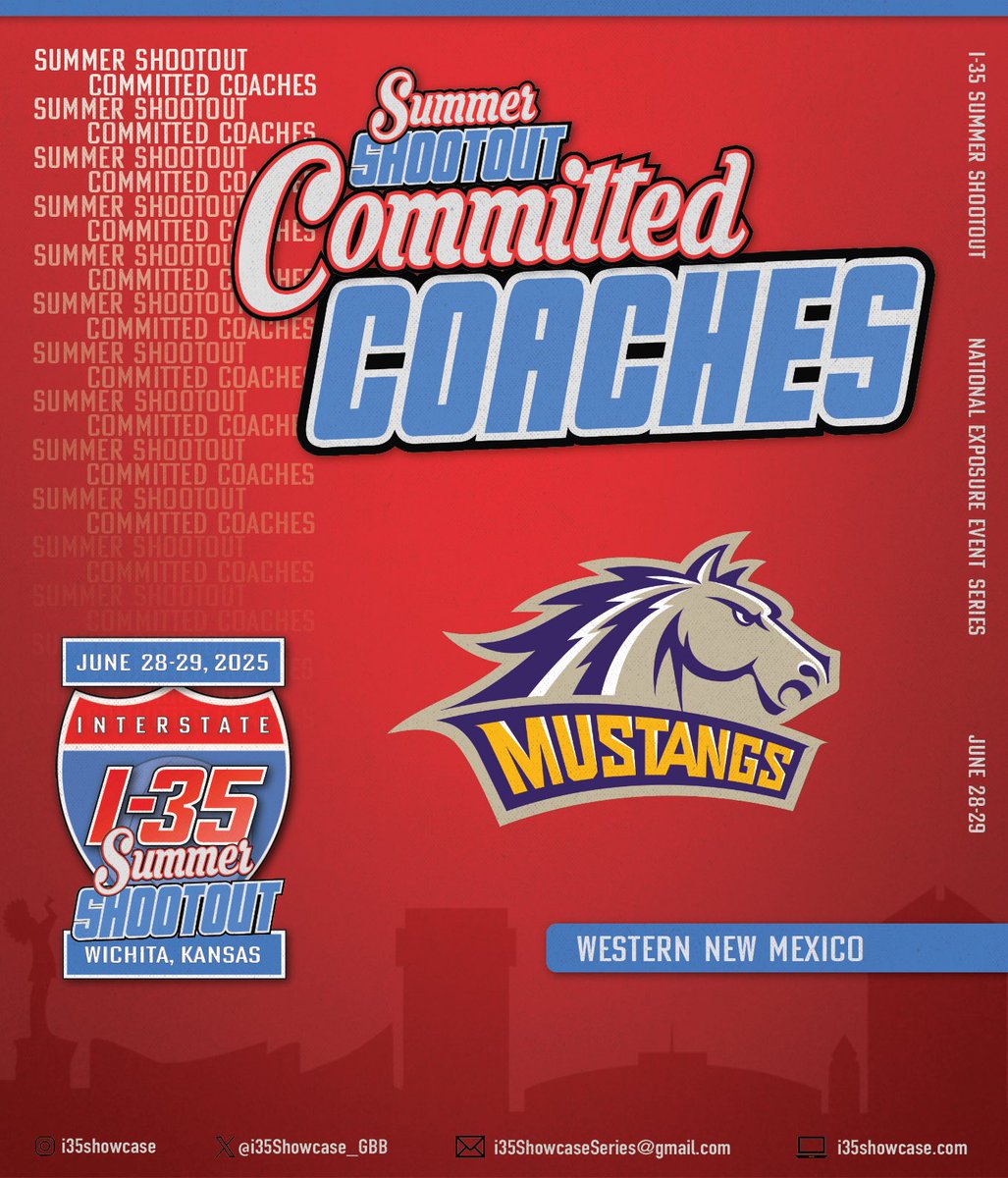 ☑️ 𝑾𝒆𝒔𝒕𝒆𝒓𝒏 𝑵𝒆𝒘 𝑴𝒆𝒙𝒊𝒄𝒐

𝗖𝗢𝗟𝗟𝗘𝗚𝗘 𝗥𝗘𝗚𝗜𝗦𝗧𝗥𝗔𝗧𝗜𝗢𝗡
register.ryzer.com/camp.cfm?id=30…

𝗧𝗘𝗔𝗠 𝗥𝗘𝗚𝗜𝗦𝗧𝗥𝗔𝗧𝗜𝗢𝗡
tourneymachine.com/Register/h2022…