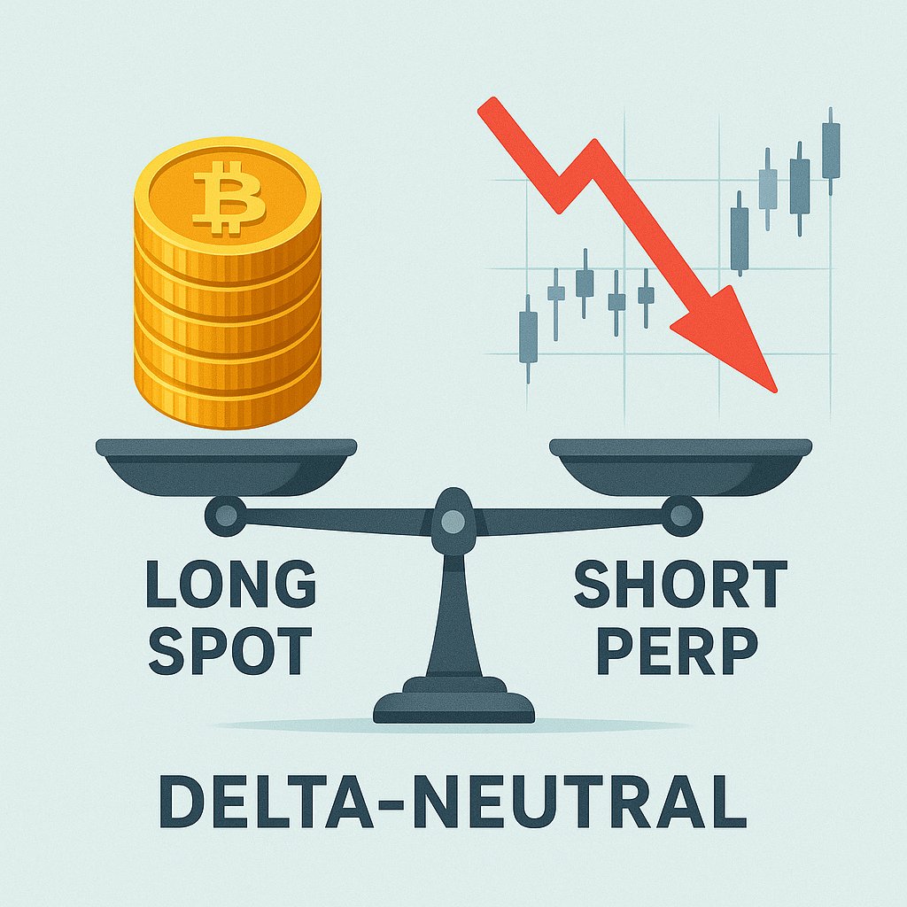JavierGonVega's tweet photo. Cómo dormir tranquilo con tu Bitcoin: la magia de la Delta 0

Bitcoin marca ATH y aún así puedes ‘bloquear’ tus beneficios y seguir generando caja. 

Te presento 3 estrategias delta-neutral que no dependen de adivinar el precio.

🧵 https://t.co/JaS924tRmg