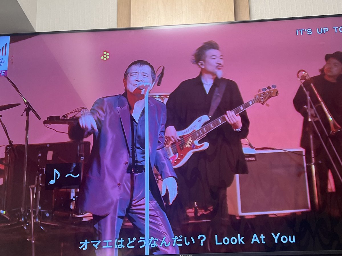 12msic's tweet image. morioさーん！！！
出張先のホテルで見れて感動🥺

#nhk
#infinite
#morio
#矢沢永吉