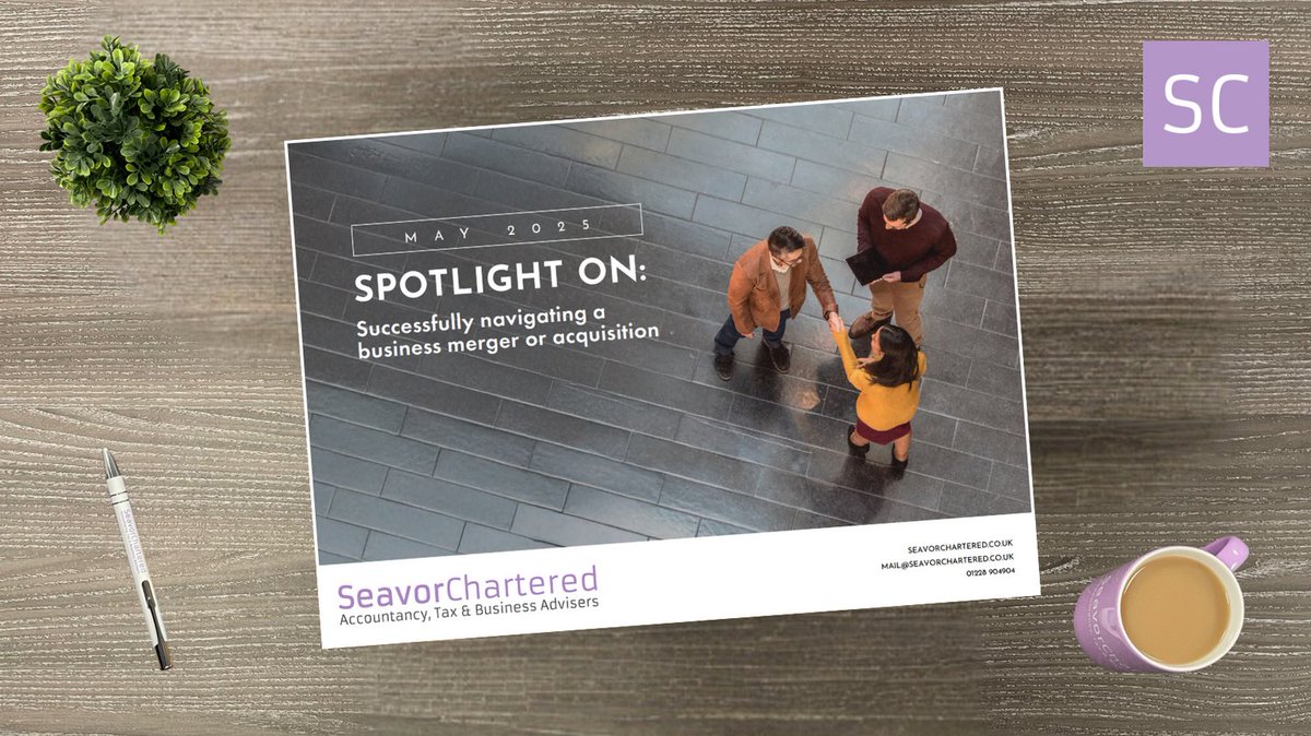 Considering a business acquisition? 🤝
We’ve published a new blog + free PDF guide to help you get it right.

✅ Strategy
✅ Due diligence
✅ Tax planning
✅ Integration tips

📥 Download here → seavorchartered.co.uk/e9rj

#UKSMEs #Acquisitions #Accountants #SeavorChartered
