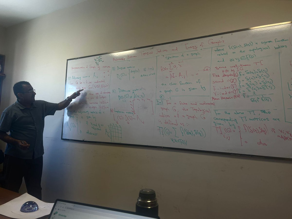 Fresh ideas at this week’s seminar!
✨ Senanur Benli on fractional Fourier transforms
📈 Sünnet Avezov on Orlicz spaces
🔗 Mohammed Al-sharafi on graph theory

Thanks to all for the inspiring talks!
#MathSeminars #FractionalFourier #OrliczSpaces #GraphTheory #ytü #math