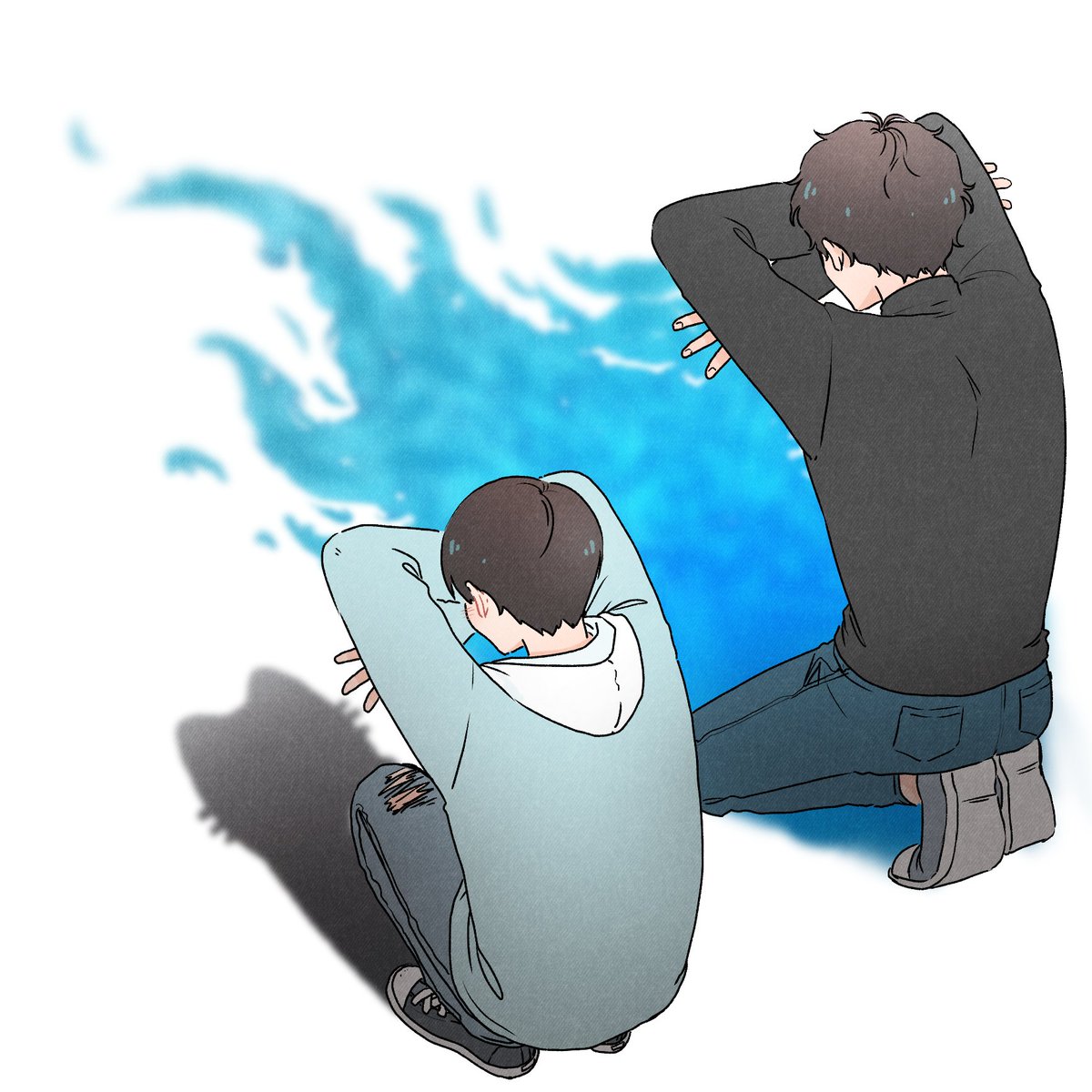 윻윶으로 고양이그림자 놀이🐈🔥