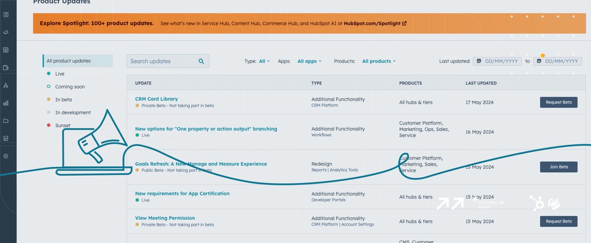 SpitfireInbound's tweet image. May @HubSpot Product Updates are here!

Top 3 for this month:

1️⃣ Create CRM properties
2️⃣ Assign agents to support emails
3️⃣ Use lists for smarter insights

Build lists from document engagement!

Learn more: hubs.la/Q03nKl_n0 

#SpitfireInbound #HubSpotProductUpdates