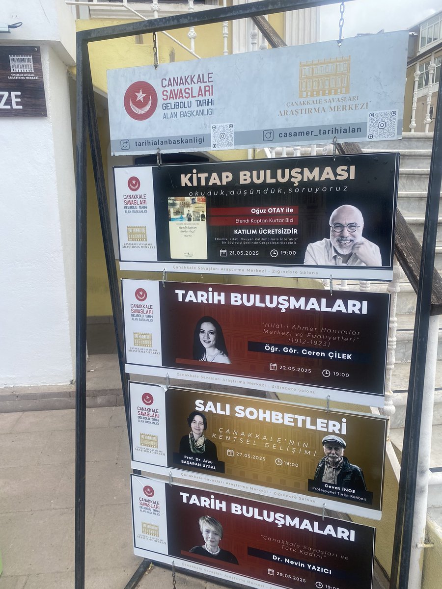 Akşam, Çanakkale Savaşları Araştırma Merkezi’nde buluşmak üzere. ❤️
<a href="/TarihiAlan/">Çanakkale Tarihi Alan Başkanlığı</a>