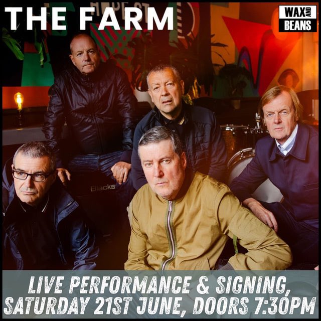 The Farm (@thefarm_) on Twitter photo We are delighted to announce the first two in store performances to celebrate the release of our new album. Come see us @jacarandabaltic and <a href="/waxandbeans/">Waxandbeans</a> 🤞
Tickets on sale now, linked here thefarm.os.fan 🐑♥️ We are delighted to announce the first two in store performances to celebrate the release of our new album. Come see us @jacarandabaltic and <a href="/waxandbeans/">Waxandbeans</a> 🤞
Tickets on sale now, linked here thefarm.os.fan 🐑♥️