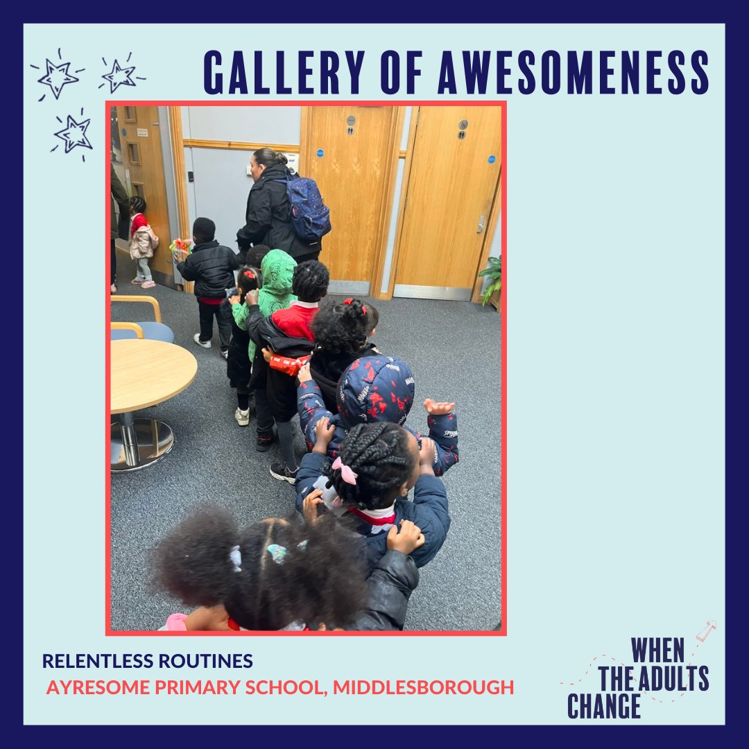 When The Adults Change (@theadultschange) on Twitter photo Love this image from <a href="/AyresomePrimary/">Ayresome Primary School</a> Fantastic Walking is all part of their Tremendous Transitions! Great image of their nursery and pre-nursery taking part. Thanks for sharing! #EduTwitter Love this image from <a href="/AyresomePrimary/">Ayresome Primary School</a> Fantastic Walking is all part of their Tremendous Transitions! Great image of their nursery and pre-nursery taking part. Thanks for sharing! #EduTwitter