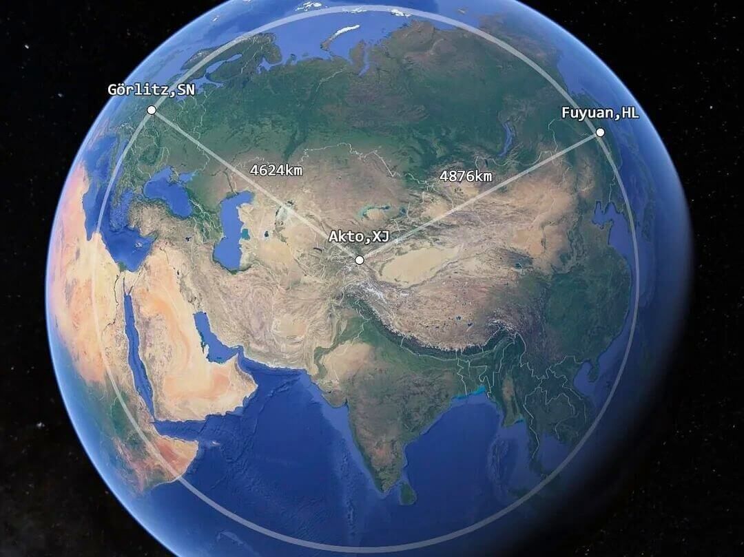Information is Beautiful (@infobeautiful) on Twitter photo China’s westernmost point is closer to Germany than to its easternmost point!
(by <a href="/amazingmap/">Amazing Maps</a>) China’s westernmost point is closer to Germany than to its easternmost point!
(by <a href="/amazingmap/">Amazing Maps</a>)