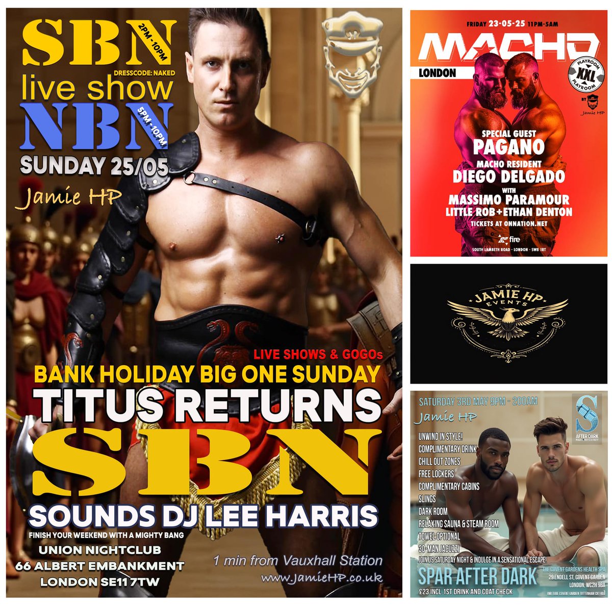 Jamie HP Events (@jamiehpevents) on Twitter photo ๐ฅ Join us This BANK HOLIDAY Weekend!
๐ย JHP NEWS 24/05/2025
Info & Discount Tickets
bit.ly/JHP_NEWS_BH24_โฆ
๐ BANK HOLIDAY FRI 23/05 ๐๐ผ๐พ๐๐ ย ๐
๐ BANK HOLIDAY SAT 24/05 SPA AFTER DARKย ๐ณ๏ธโ๐
๐ BANK HOLIDAY SUN 25/05 SBN & NBN
๐ SAT 07/06 HORSE FAIR๐ด
๐ SAT 14/06 BIRD ๐ฎ๐ฝโโ๏ธ ๐ฅ Join us This BANK HOLIDAY Weekend!
๐ย JHP NEWS 24/05/2025
Info & Discount Tickets
bit.ly/JHP_NEWS_BH24_โฆ
๐ BANK HOLIDAY FRI 23/05 ๐๐ผ๐พ๐๐ ย ๐
๐ BANK HOLIDAY SAT 24/05 SPA AFTER DARKย ๐ณ๏ธโ๐
๐ BANK HOLIDAY SUN 25/05 SBN & NBN
๐ SAT 07/06 HORSE FAIR๐ด
๐ SAT 14/06 BIRD ๐ฎ๐ฝโโ๏ธ