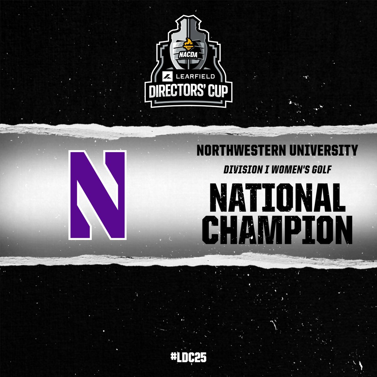 Learfield Directors' Cup (@ldirectorscup) on Twitter photo For the first time in program history, <a href="/NU_Sports/">Northwestern Athletics</a> is the 2025 NCAA Division I Women's Golf National Champions! #LDC25 For the first time in program history, <a href="/NU_Sports/">Northwestern Athletics</a> is the 2025 NCAA Division I Women's Golf National Champions! #LDC25