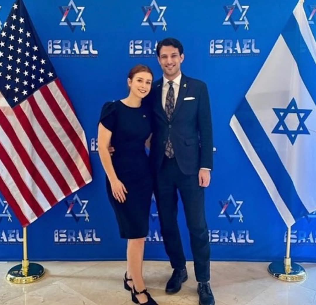 JoannAriola32's tweet image. A despicable act of terrorism in Washington DC has claimed the lives of a bright young couple with a beautiful future ahead of them. 

Yaron Lischinsky and Sarah Milgrim were gunned down by a madman screaming "Free Palestine." This should never have happened - especially not here…