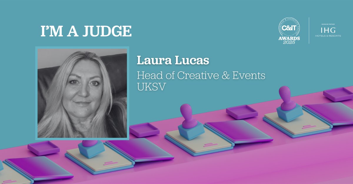 Laura Lucas, Head of Creative &amp; Events at UKSV, joins the #CITAwards 2025 panel! 

Submit your entry by 5 June 👉 citawards.evessiocloud.com/citawards2025/…

#EventProfs #CreativeEvents #EventStrategy