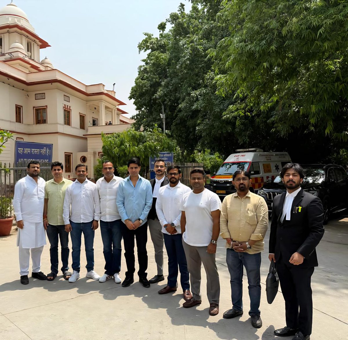 IYC Legal Cell (@iyclegalcell) on Twitter photo After today's crucial court hearing, <a href="/DelhiPYC/">Delhi Youth Congress</a> Legal Cell Chairman <a href="/VivekPunia_INC/">Vivek Punia</a>, along with his dedicated team, stood shoulder to shoulder with <a href="/IYC/">Indian Youth Congress</a> and <a href="/INCIndia/">Congress</a> office bearers тАФ reaffirming our collective resolve to uphold justice and democratic values. After today's crucial court hearing, <a href="/DelhiPYC/">Delhi Youth Congress</a> Legal Cell Chairman <a href="/VivekPunia_INC/">Vivek Punia</a>, along with his dedicated team, stood shoulder to shoulder with <a href="/IYC/">Indian Youth Congress</a> and <a href="/INCIndia/">Congress</a> office bearers тАФ reaffirming our collective resolve to uphold justice and democratic values.