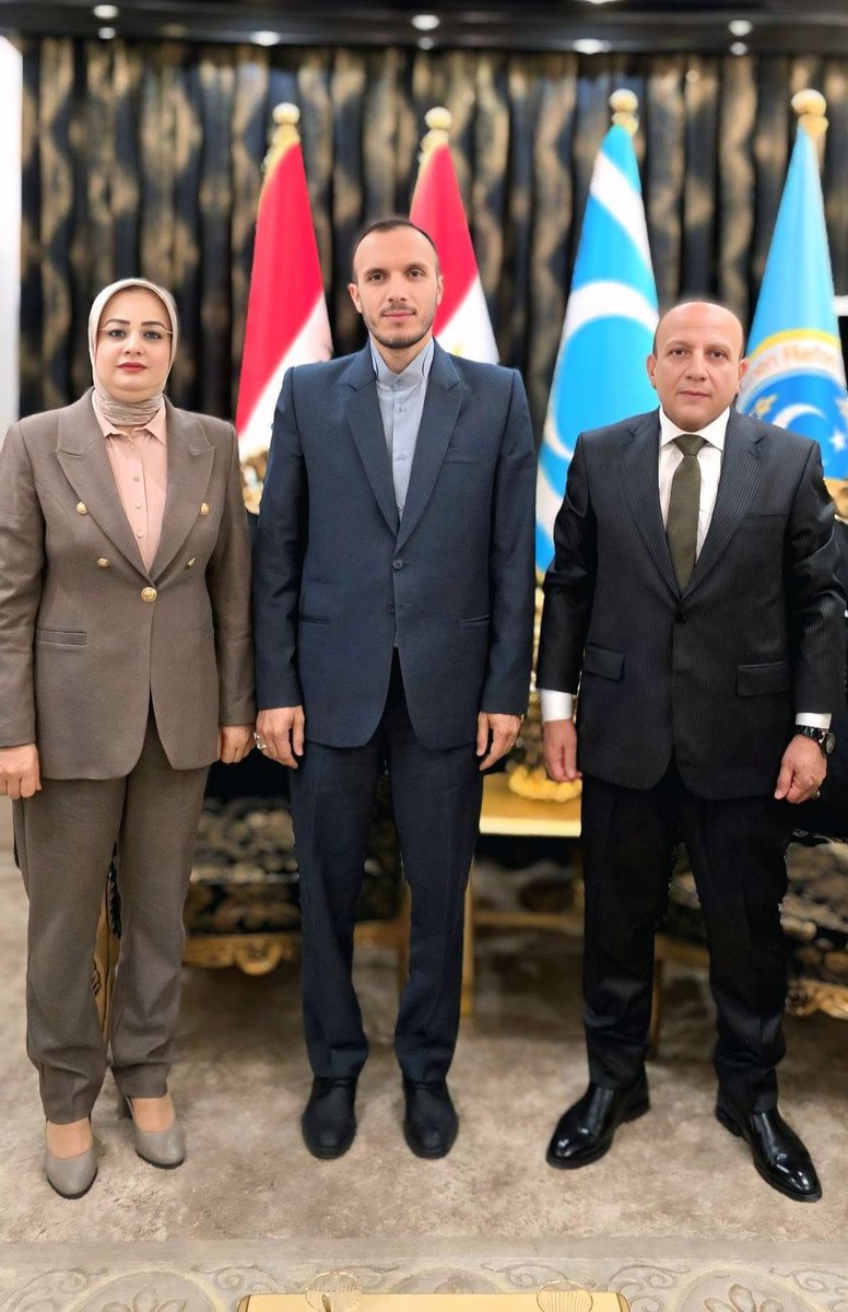 پێشوازیمان لە بەرێز ( نقی متقدمی)، ڕاوێژکاری سەرکونسلگەری گشتی کۆماری ئیسلامی ئێران لە هەولێر کرد، گفتوگۆ دەربارەی دۆخی سیاسی هەرێمی کوردستان و عێراق و ناوچەکە بەگشتی کرا.

, İran İslam Cumhuriyeti Erbil Başkonsolosluğu Danışmanı Naqi Motqadmi'yi kabul etti.
22 Mayıs 2025