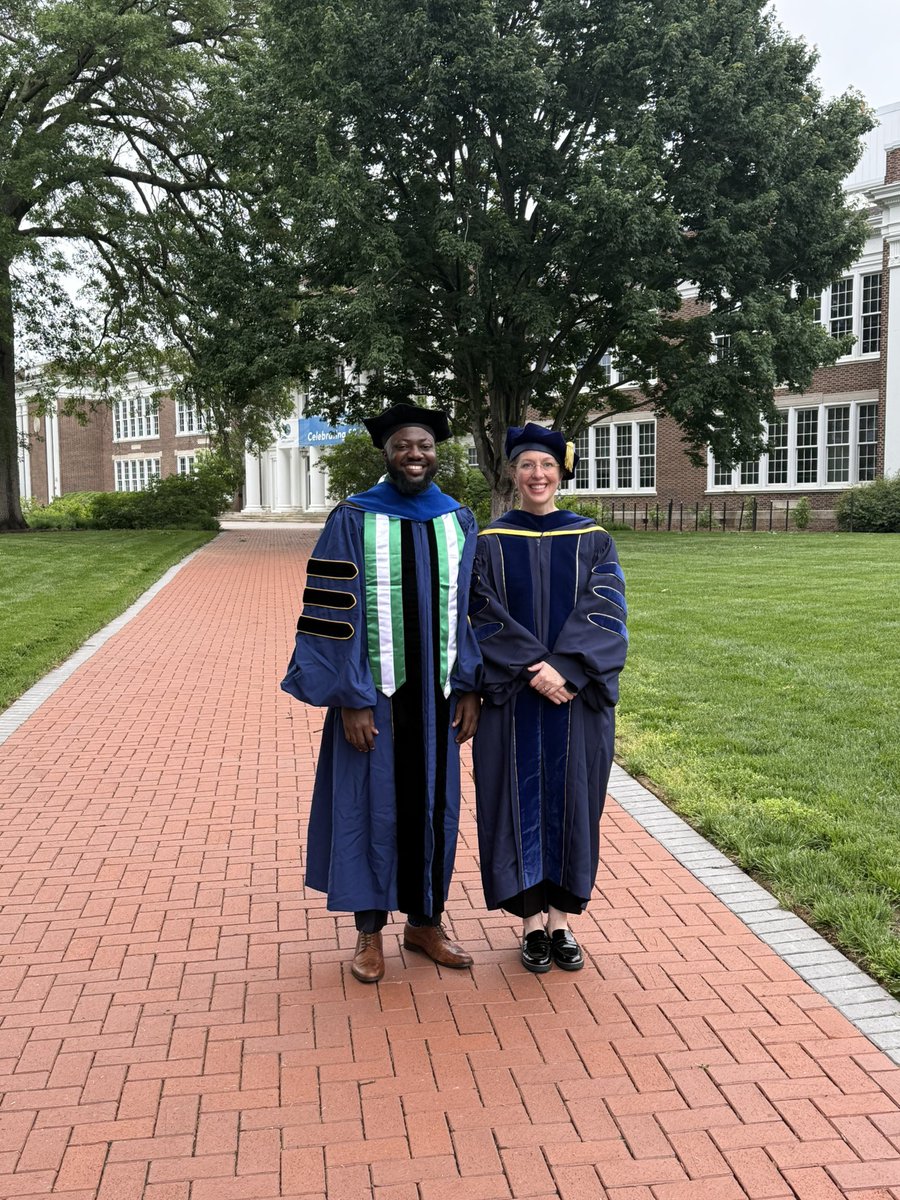 TemidayoOniosun's tweet photo. I wanted a PhD by 25. I got it at 30—while raising a family, living across continents, traveling the world, and building multiple multimillion-dollar businesses.

I started the journey during COVID, newly married and wide-eyed, with no idea just how intense it would get. Somewhere between changing diapers, catching flights, doing fieldwork across several countries, and running board meetings, I found time to research, write, publish, and defend a dissertation. I had multiple publications, earned several citations (including one from the White House!), and completed the program in just three years.

I’m deeply grateful for the opportunity to make an original contribution to knowledge and to help advance understanding in the space industry—especially within the African context. It’s a privilege I don’t take lightly.

Dedicated to my amazing wife.