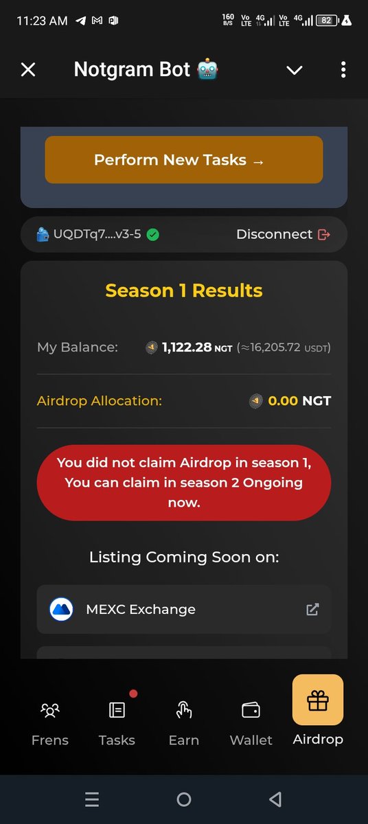 Dujojayeola's tweet photo. @thenotgram @HTX_Global After I paid 5ton to claim airdrop you come up with this! Is this scam or what https://t.co/8ague7hqTU