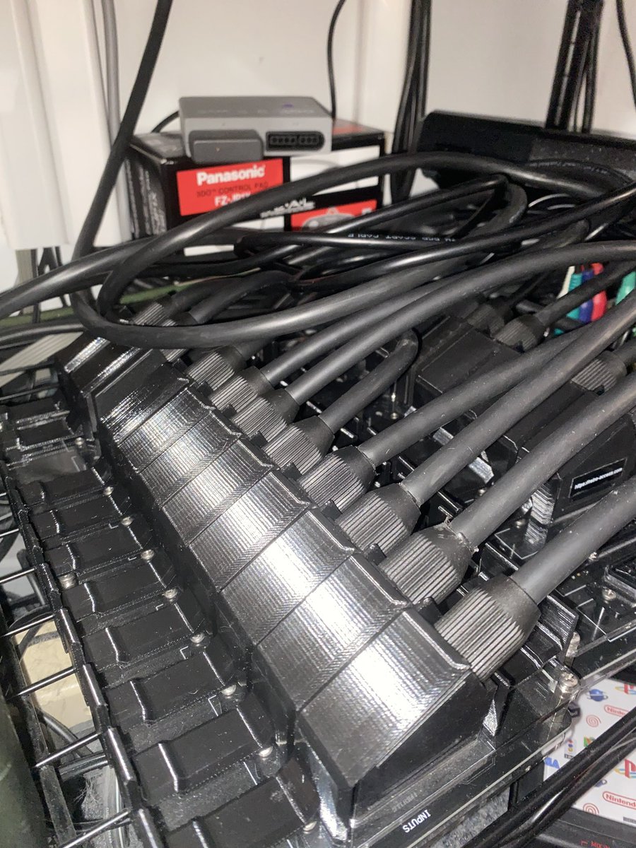 Absolutely love these 3D printed brackets for all my RGB SCART cables! Thank you <a href="/KytorIndustries/">Kytor</a> &amp; <a href="/RetroRGB/">Bob from RetroRGB</a>