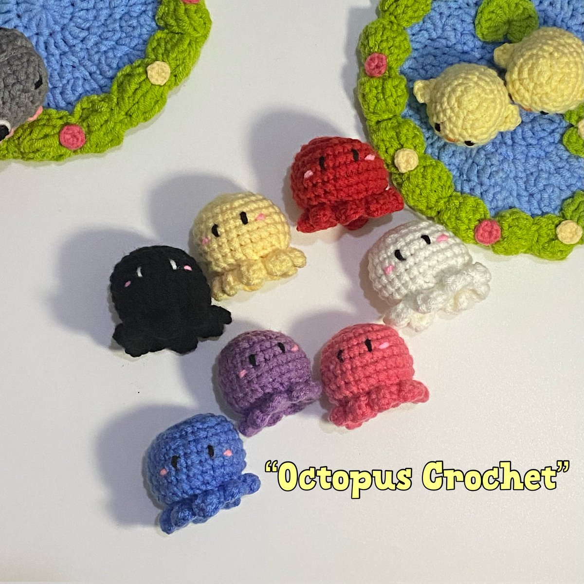 28Grisella's tweet photo. @neiiuiuiuu Wts crochet keychain/bagcharm💘
🏷️ Price: 
- cheese dumpling ꒰ 23.500 ꒱
- dango ꒰ 26.000 ꒱
- omurice ꒰ 15.000 ꒱
- octopus ꒰ 18.000 ꒱
🍊🔗: [https://t.co/smiJa1xKv1] https://t.co/IeYuwtamRR