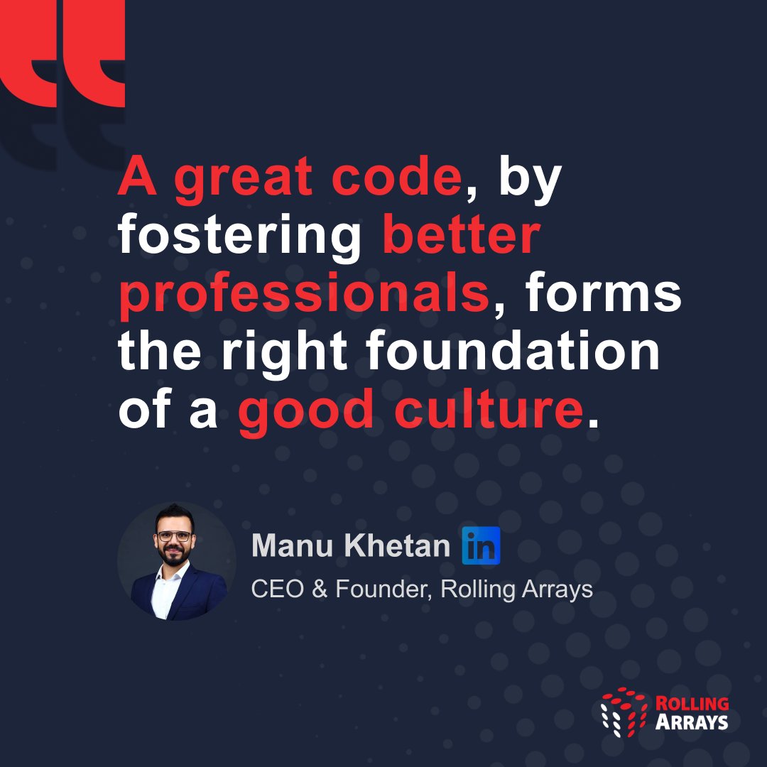 RollingArrays's tweet image. #Culture #ThinkBigThursday