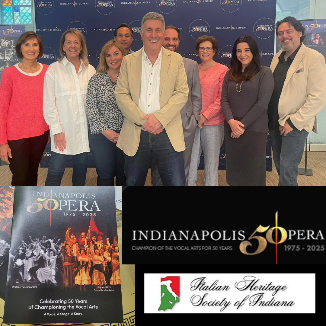 IHSIndiana's tweet photo. Tuesday evening, IHSI Board members were thrilled to receive a tour of the historic Indianapolis Opera building with Maestro Alfred Savia. He serves as the Artistic Advisor and Principal Conductor of the Opera.
#indianapolisOpera #italianheritageclub #ihsi https://t.co/4D95oinKRM