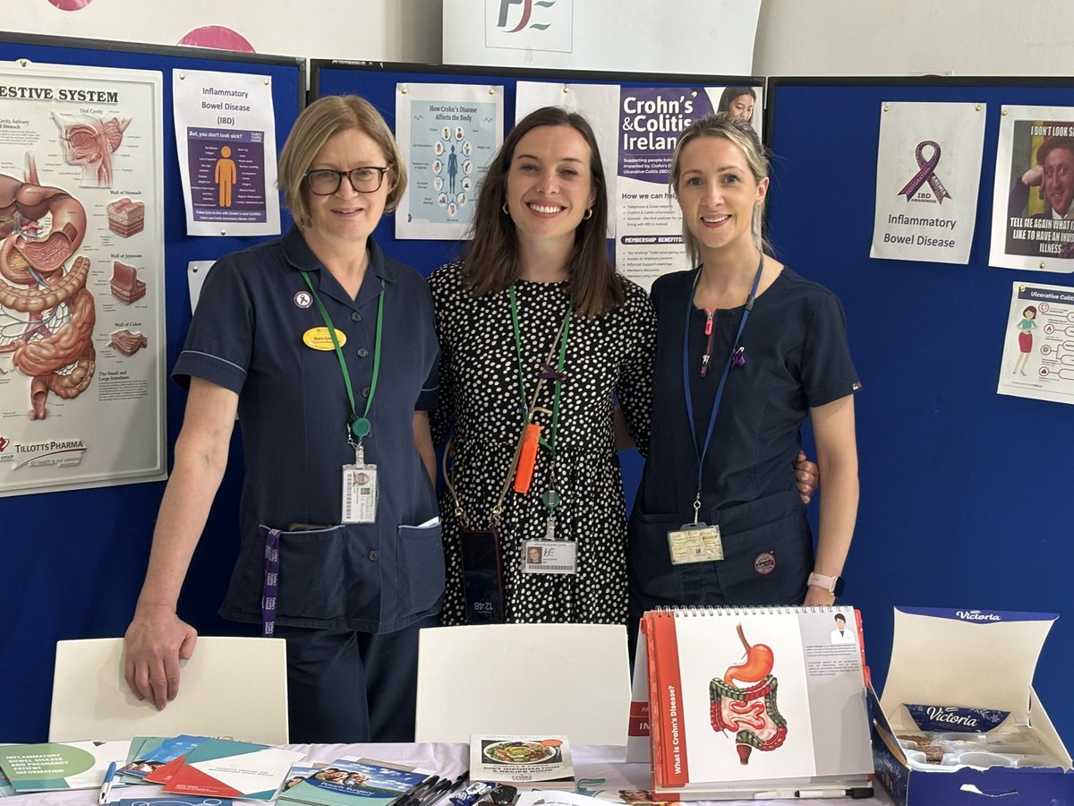 Emma Mc (@emmamcattack) on Twitter photo Fantastic information stand ran by my inflammatory bowel disease (IBD) nurse colleagues Marie and Brid, pictured below with Gastro Spr Dr Laura. Great engagement from both staff and patients. <a href="/HSEMidWest/">HSE Mid West</a> Fantastic information stand ran by my inflammatory bowel disease (IBD) nurse colleagues Marie and Brid, pictured below with Gastro Spr Dr Laura. Great engagement from both staff and patients. <a href="/HSEMidWest/">HSE Mid West</a>