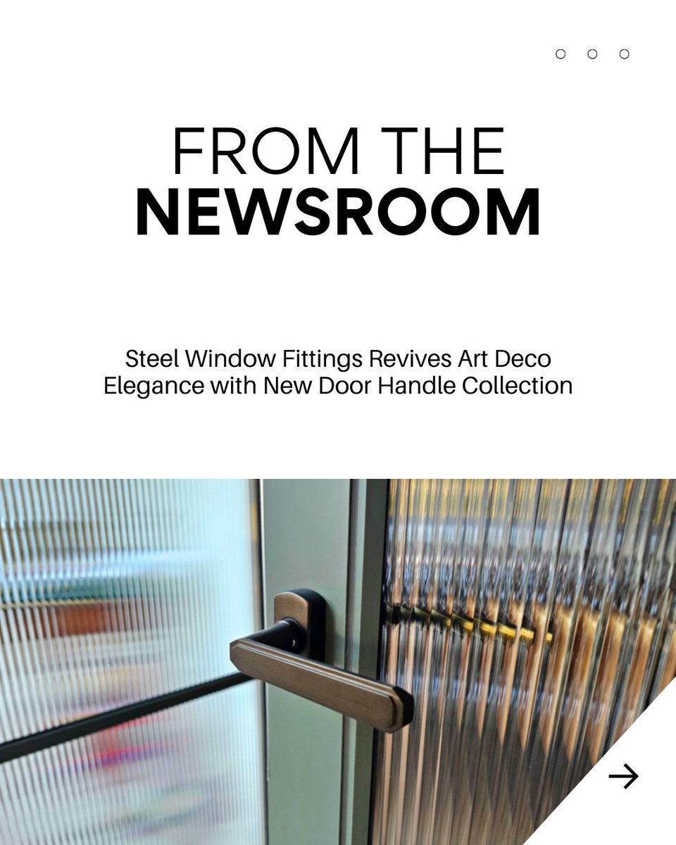 <a href="/SWA_info/">SWA</a>  Fittings’ new Art Deco-style levers combine timeless design with modern locking tech—available in custom finishes. Elevate your doors.

Read more here.👉hbdonline.co.uk/news/timeless-…

#ArchitecturalHardware #ArtDecoDesign #SteelElegance #hbd #housebuilder