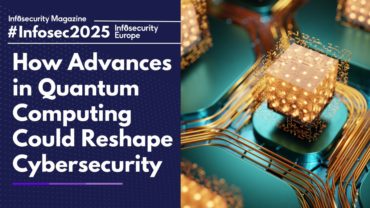 Infosecurity Magazine (@infosecuritymag) on Twitter photo At <a href="/Infosecurity/">Infosecurity Europe</a> 2025, renowned physicist Brian Cox will deliver a keynote speech on quantum computing which will set the stage for an in-depth discussion on how quantum breakthroughs are reshaping the cybersecurity landscape and reinforcing the need for quantum-secure solutions. At <a href="/Infosecurity/">Infosecurity Europe</a> 2025, renowned physicist Brian Cox will deliver a keynote speech on quantum computing which will set the stage for an in-depth discussion on how quantum breakthroughs are reshaping the cybersecurity landscape and reinforcing the need for quantum-secure solutions.