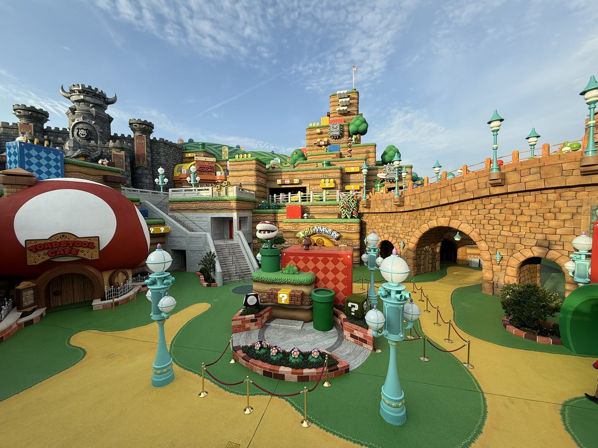 thetruebowser's tweet image. Happy Opening Day! SUPER NINTENDO WORLD at @universalorlando Epic Universe!