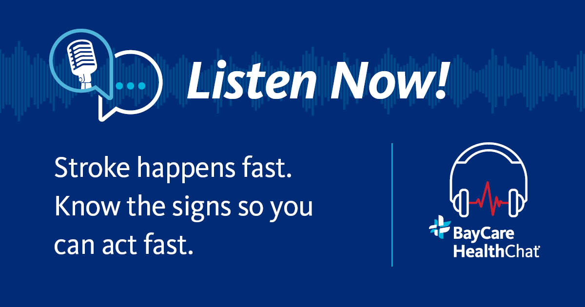 What really happens when someone has a stroke? ❤️🩺 Learn about the different types, what warning signs to watch for and what recovery can look like: bit.ly/3ZkQI65  #BayCareHealthChat
