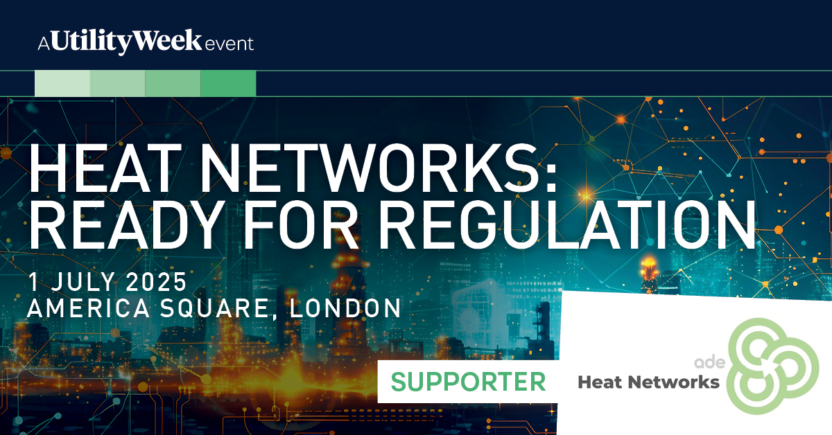 Utility Week (@utilityweek) on Twitter photo We are pleased to announce that <a href="/theADEuk/">The Association for Decentralised Energy</a> Heat Networks are supporting Utility Week’s Heat Networks: Ready for Regulation Conference on 1 July.
Attend the event and hear from the ADE: Heat Networks speaking on HNTAS & heat network zoning. Book your place: bit.ly/4232Yde We are pleased to announce that <a href="/theADEuk/">The Association for Decentralised Energy</a> Heat Networks are supporting Utility Week’s Heat Networks: Ready for Regulation Conference on 1 July.
Attend the event and hear from the ADE: Heat Networks speaking on HNTAS & heat network zoning. Book your place: bit.ly/4232Yde