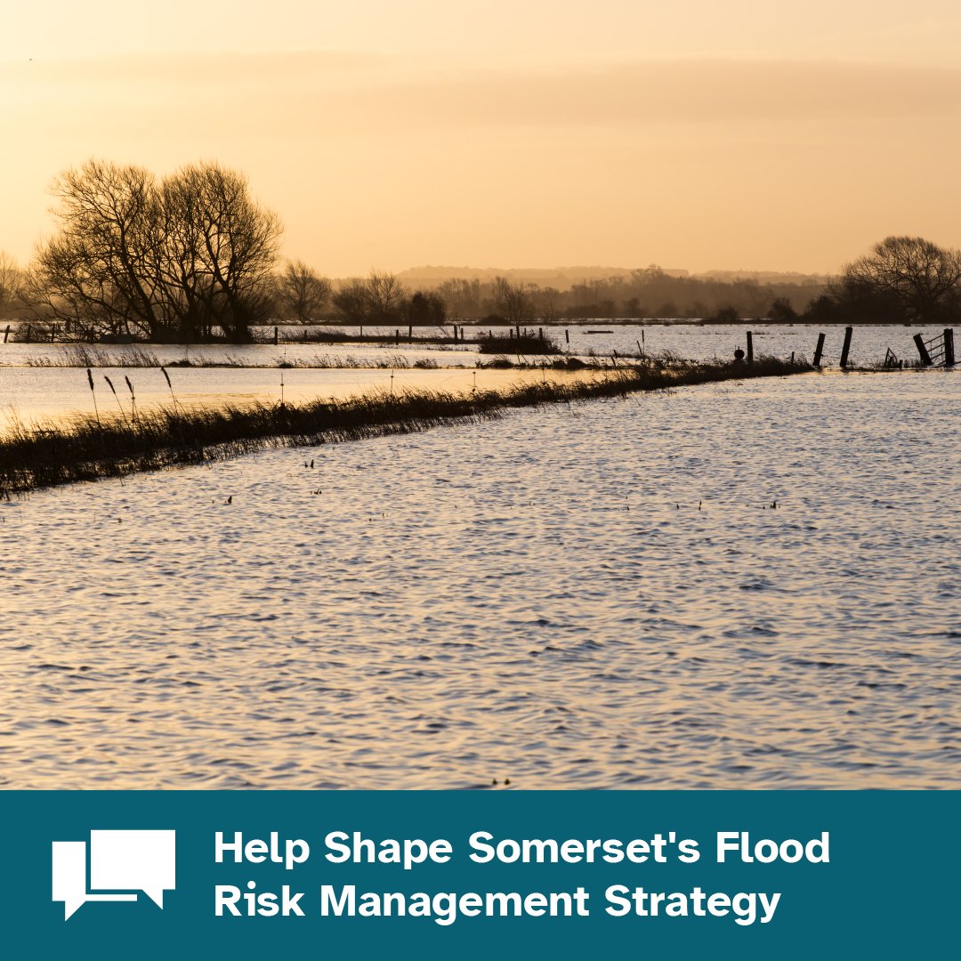 We're working on a new plan to manage flood risks in Somerset - but we need your help!

Your feedback will help us understand how flooding affects you and identify our top priorities.

Take part here 👉 orlo.uk/0myIs