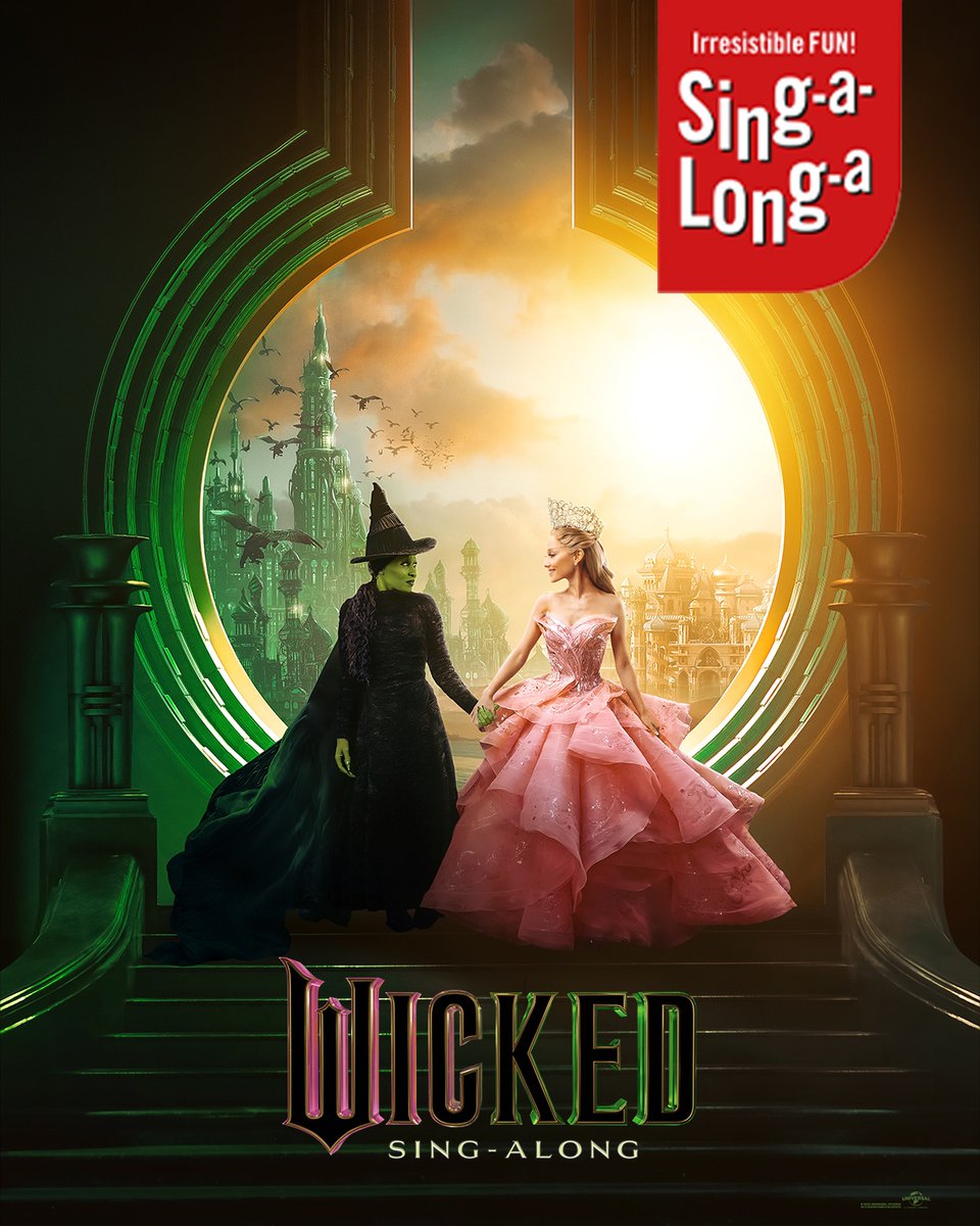 Prince Charles Cinema (@thepcclondon) on Twitter photo 🎤 Don’t Miss Your Chance to Sing with the Witches of Oz! Defy Gravity at <a href="/Singalonga/">Sing Along to Your Favourite Films!</a> WICKED – the smash hit film musical with lyrics on screen that everyone can’t stop singing. Grab your capes and voices, and join us on 4th & 6th July! 🎟️ tinyurl.com/SALAWicked 🎤 Don’t Miss Your Chance to Sing with the Witches of Oz! Defy Gravity at <a href="/Singalonga/">Sing Along to Your Favourite Films!</a> WICKED – the smash hit film musical with lyrics on screen that everyone can’t stop singing. Grab your capes and voices, and join us on 4th & 6th July! 🎟️ tinyurl.com/SALAWicked