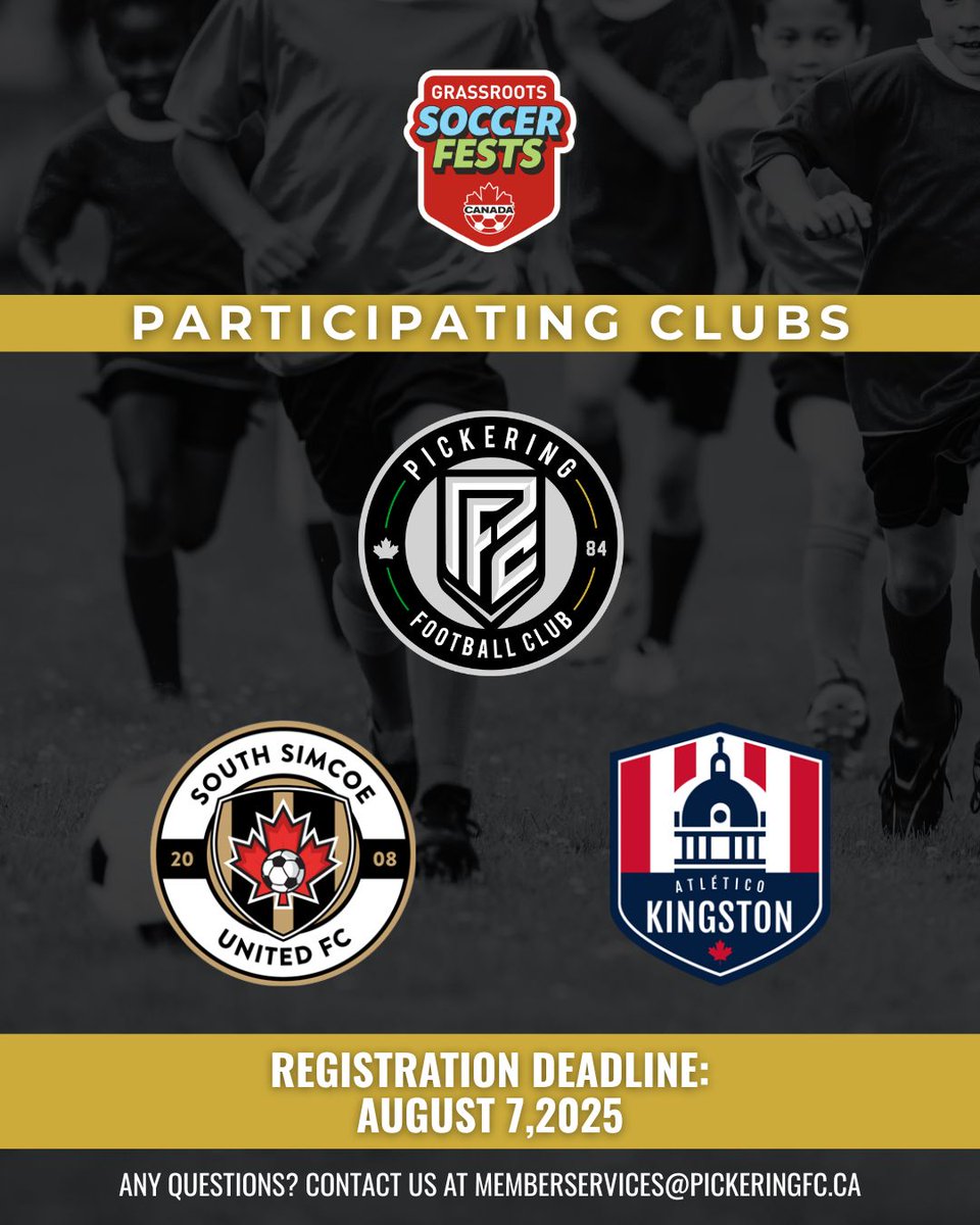 🔥 Kick off your best summer yet with PFC Summer Camp 2025! Registration is NOW OPEN!

👉 Register now: pickeringfc.ca/festivals

#PFCProud #DestinationClub