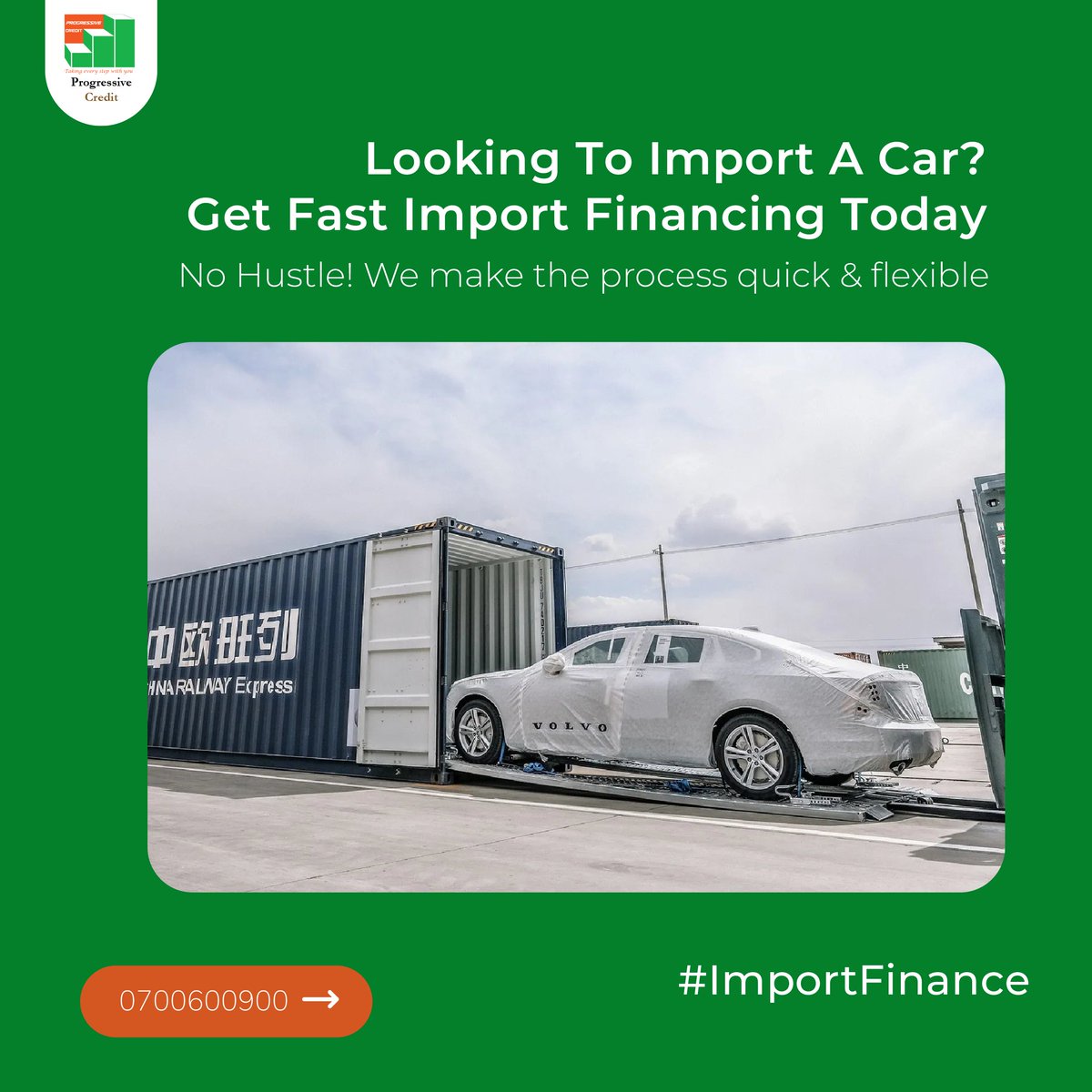 progressivecrke's tweet image. Looking to Import a Car? Let’s Make It Happen! 🚗
Don’t let cash delays stall your dream ride.
With our Import Financing, we cover the costs so you can drive off stress-free.

📞 Call us: 0700 600 900
🌐 Apply now: progressivecr.com
#ImportFinancing  #ProgressiveCredit