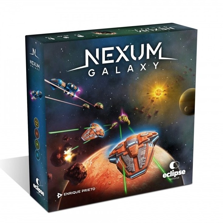 In a galaxy far far away... 📷
... 📷4 civilizations compete for victory!
Nexum Galaxy, a 4x game with competitive, cooperative and solitaire modes
dracoideas.com/shop/es/46-nex…
🎁Have you seen the pack with the expansions?

#BoardGames
#4x
#Space