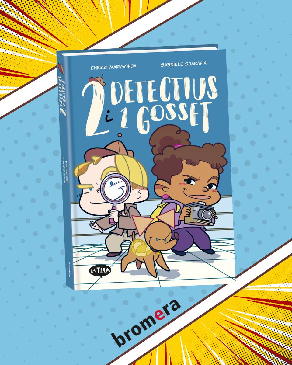 👉 A Artur li encanta resoldre misteris a la seua escola. Tot es complica quan ha de demostrar la innocència del seu assistent, acusat injustament d’un crim. 🔎🔎🐾

📚 Còmic. A partir de 7 anys.

🔗 bromera.com/infantil-juven…

#Bromera
