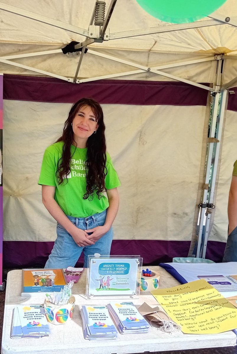 Thank you to everyone who was a part of the mental health community market in celebration of #mentalhealthawarenessweek last week - it was great to meet with Newsham residents and share more about the work we do to support #youngcarers 💚