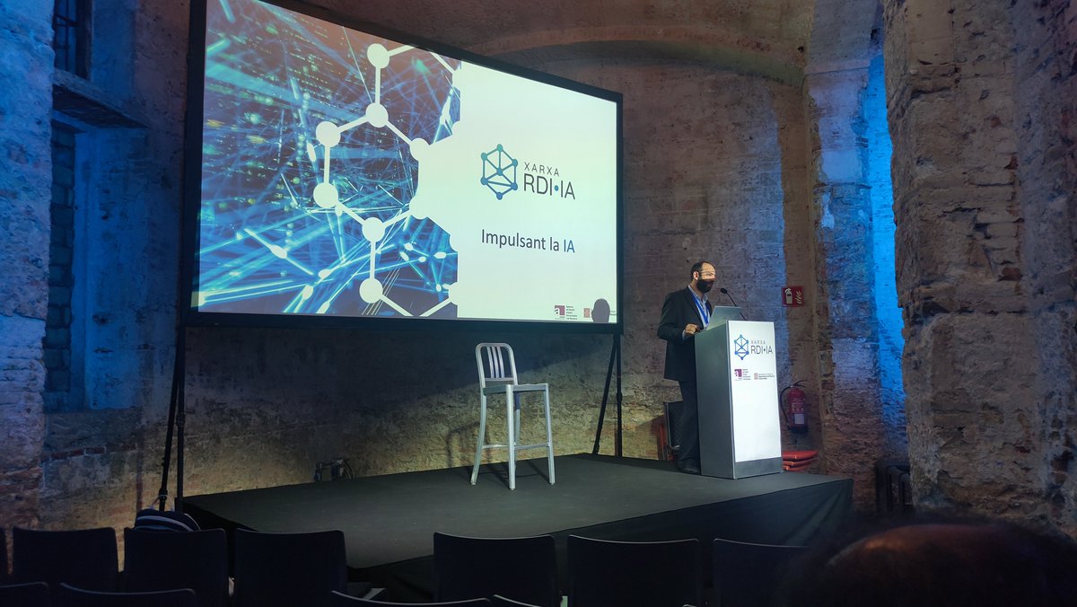 eXiT Research Group - UdG (@exit_udg) on Twitter photo Our research team is attending today the II Annual Conference of the <a href="/xarxardi_ia/">Xarxa RDI-IA</a> – a key meeting point for the entire community and the place to share the achievements of the network’s second year of activity. Our research team is attending today the II Annual Conference of the <a href="/xarxardi_ia/">Xarxa RDI-IA</a> – a key meeting point for the entire community and the place to share the achievements of the network’s second year of activity.