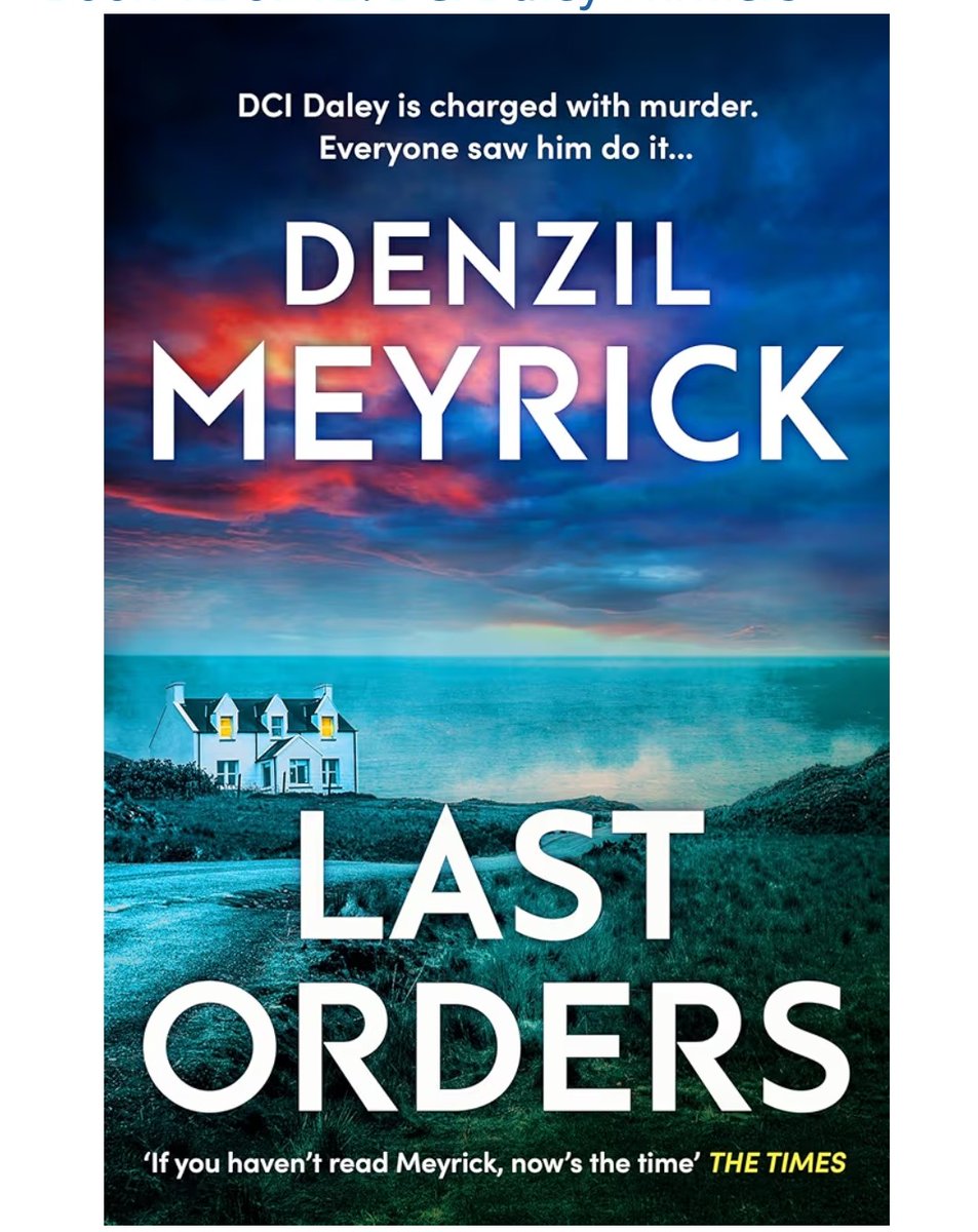 judefire33's tweet photo. It's #PublicationDay for #LastOrders the very last #DCIDaley book by the much missed #DenzilMeyrick published by @TransworldBooks .... i shall buy it in a few weeks when my benefits come in, it will be a sad read, Denzil was one of my favourite authors and it still saddens me. ๐ https://t.co/9E0efuA1r2