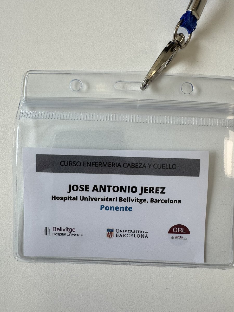 josejerezg's tweet image. Hoy participamos con los programas #ERAS en el ‘Curso sobre el manejo de #enfermería en el paciente con patología de cabeza y cuello’ celebrado en el @hbellvitge , abierto a territorio nacional.