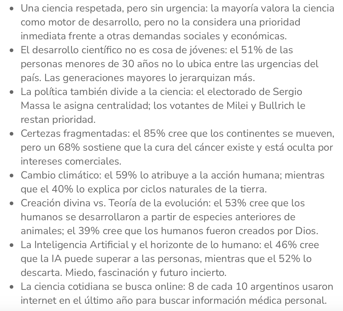 Diego Golombek (@diegogolombek) on Twitter photo No está fácil la percepción de la ciencia en Argentina. Muy interesante el informe de <a href="/PulsarUBA/">Pulsar.UBA</a>, disponible en pulsar.uba.ar/creencias-soci… No está fácil la percepción de la ciencia en Argentina. Muy interesante el informe de <a href="/PulsarUBA/">Pulsar.UBA</a>, disponible en pulsar.uba.ar/creencias-soci…