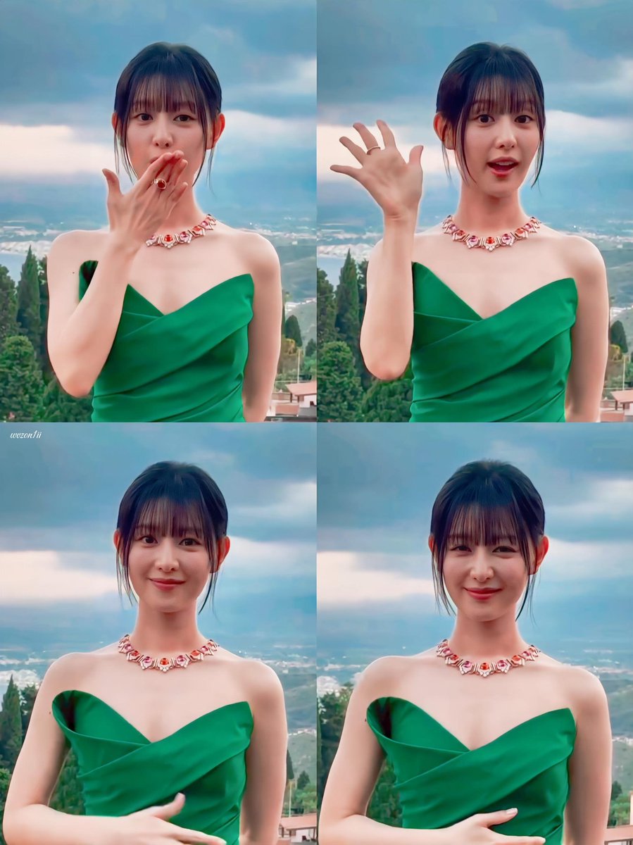 I can't get over how cute she is!!! 🫠🫠

#JiwonBvlgariPolychroma
#KimJiwon
#김지원