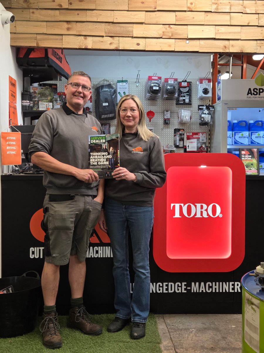 Service Dealer (@servicedealer) on Twitter photo Cover stars Sarah & Steve from <a href="/MowersRedditch/">CuttingEdgeMachinery</a> have their #ServiceDealerMag! Do you? 📖 Get your FREE bi-monthly issue now for top industry news & insights! Sign up here: servicedealer.co.uk/subscribe
#IndustryNews #SubscribeNow Cover stars Sarah & Steve from <a href="/MowersRedditch/">CuttingEdgeMachinery</a> have their #ServiceDealerMag! Do you? 📖 Get your FREE bi-monthly issue now for top industry news & insights! Sign up here: servicedealer.co.uk/subscribe
#IndustryNews #SubscribeNow