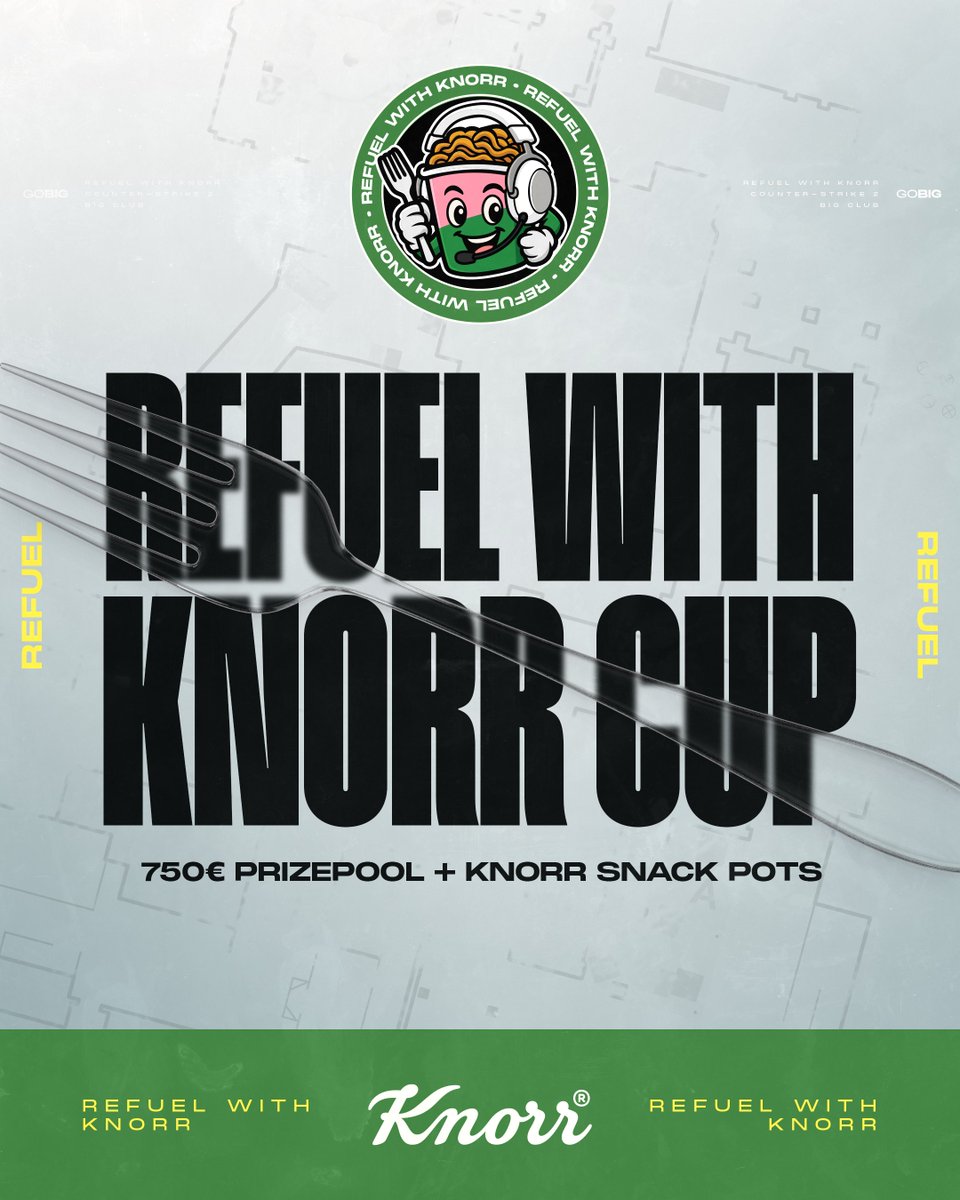 +++ WERBUNG +++

Wir haben mal wieder etwas sehr spannendes für euch, nämlich den Refuel with Knorr Cup! 😍

Morgen habt ihr die Möglichkeit um 750€ und einige Snack Pots von <a href="/Knorr/">Knorr</a> zu spielen! 👀

Dazu klickt ihr einfach auf den Link👇

▶️ knorr.gobig.gg