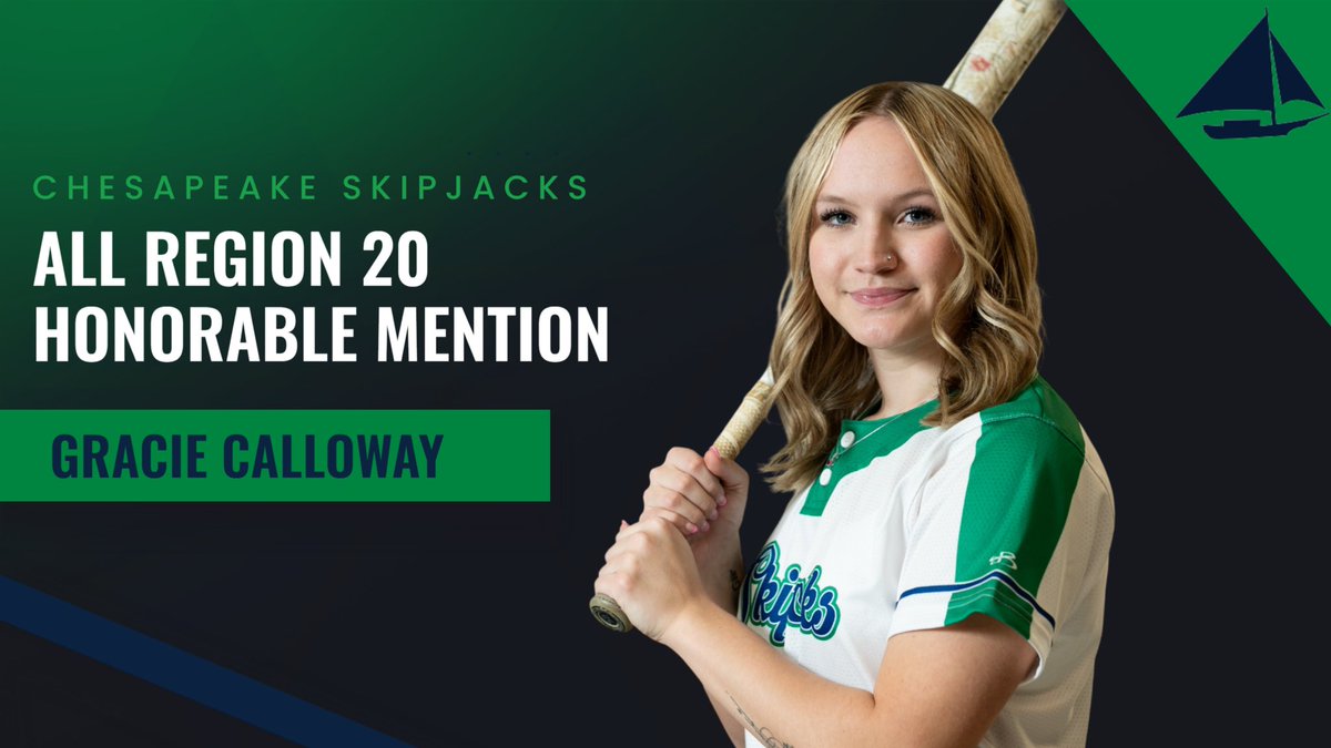 Congratulations to Gracie Calloway for receiving Honorable Mention for Region 20 Division II Softball!!! #RollJacks