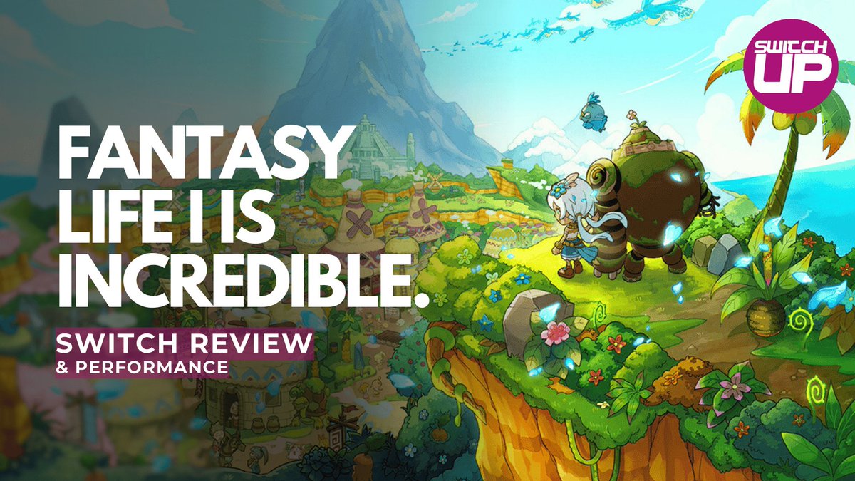 Fantasy Life i Switch Cover available in english and German